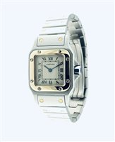 Orologio Cartier Donna SANTOS DE CARTIER in Acciaio Oro W20012C4-1XXXXXXXX5CD